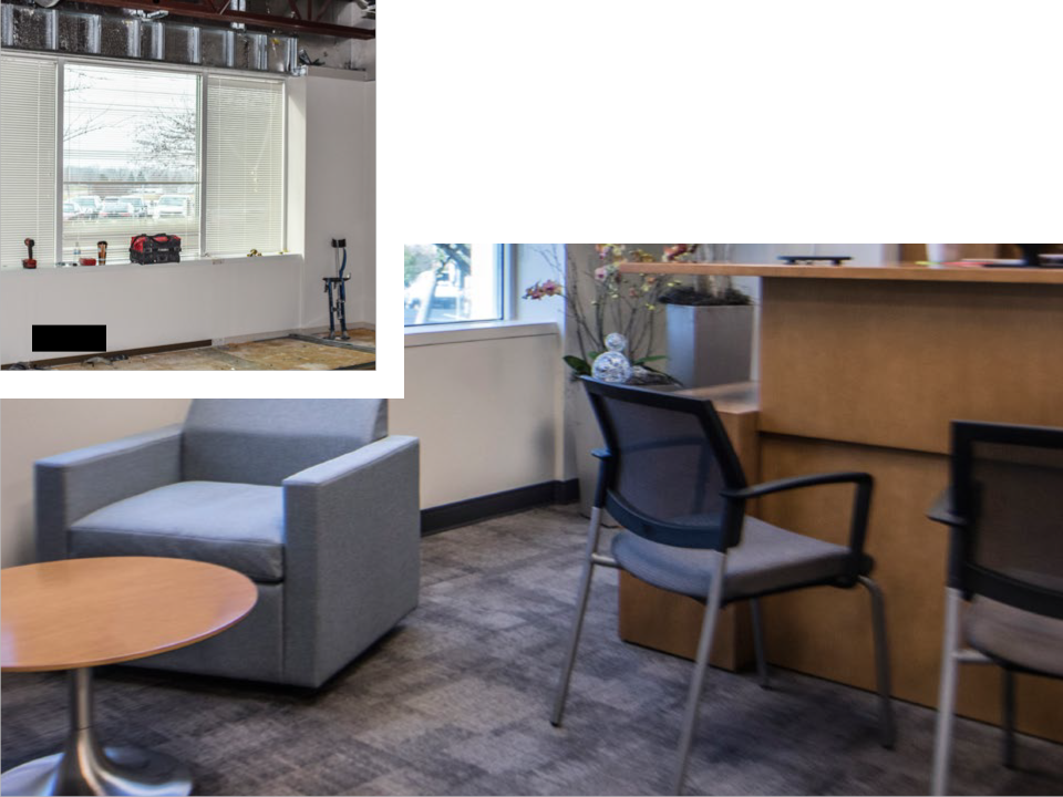 Before & After Commercial Remodel - Office Interior