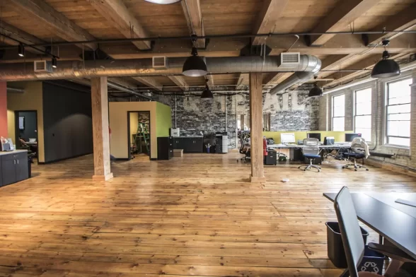 Refurbished Warehouse Turned Office Space